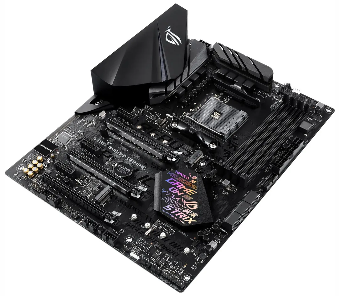 Материнская плата Asus ROG STRIX B450-F GAMING