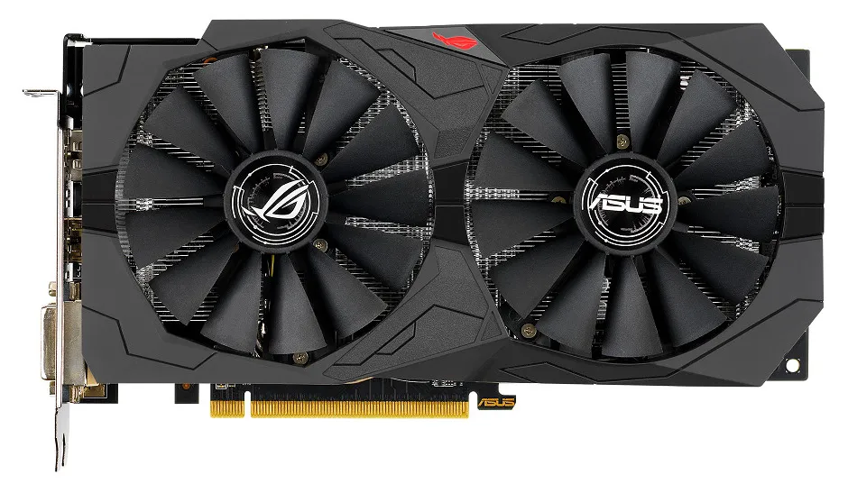Видеокарта 8 GB Asus RX570 ROG-STRIX-RX570-O8G-GAMING
