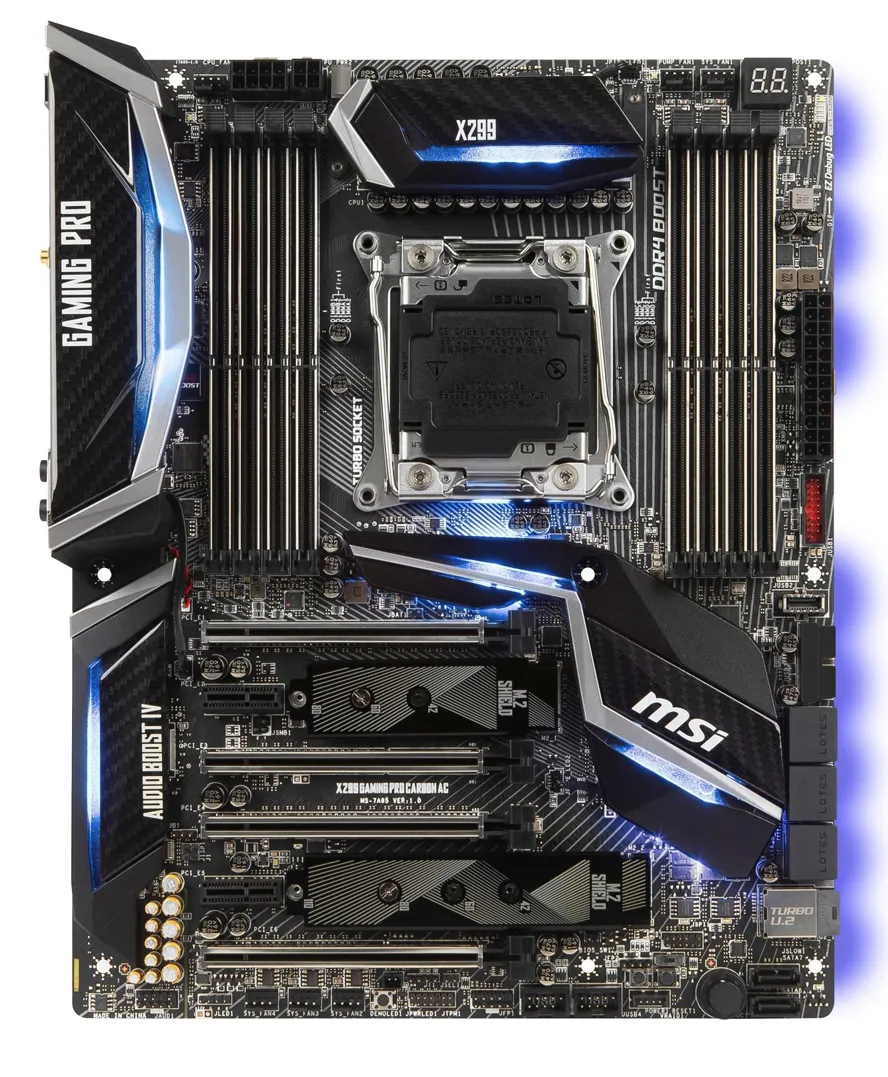 Материнская плата MSI X299 GAMING PRO CARBON