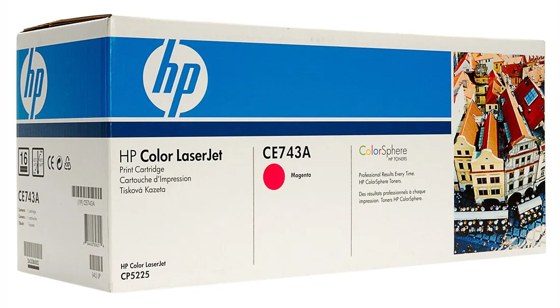 Картридж HP CE743A Magenta