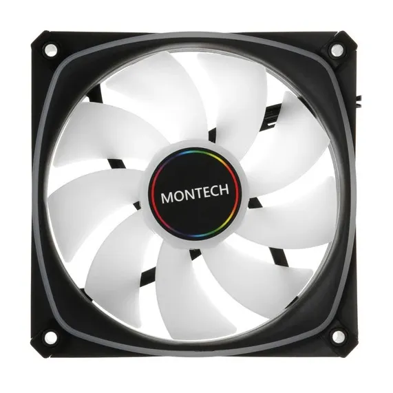 Вентилятор для корпуса Montech RX120 3 in 1 Pack (B) Черный
