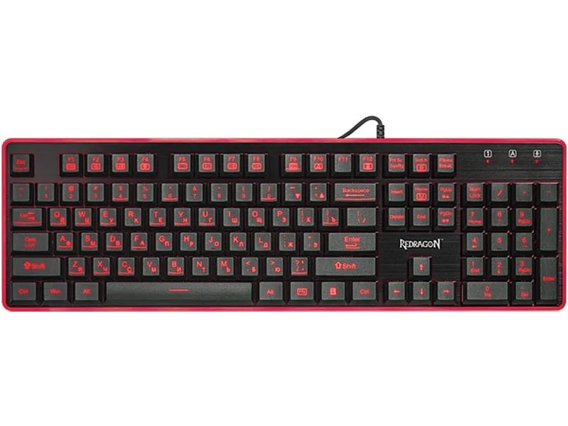 Клавиатура проводная игровая Redragon Dyaus