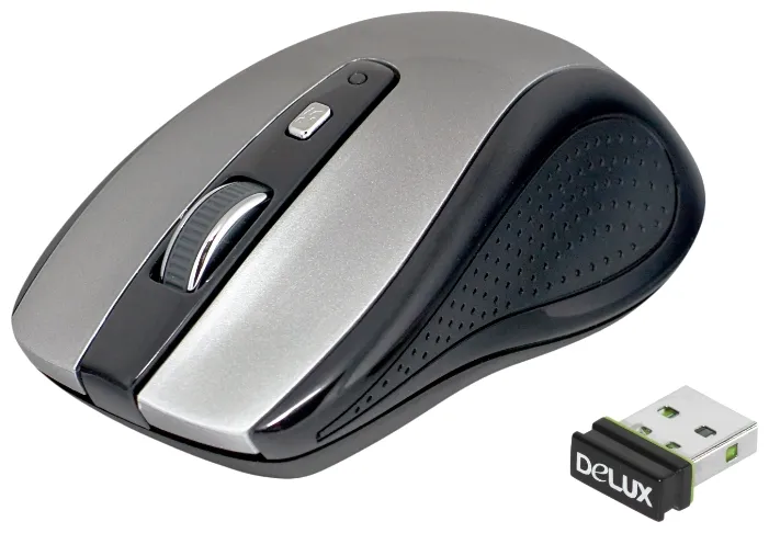 Компьютерная мышь Delux DLM-486LGR