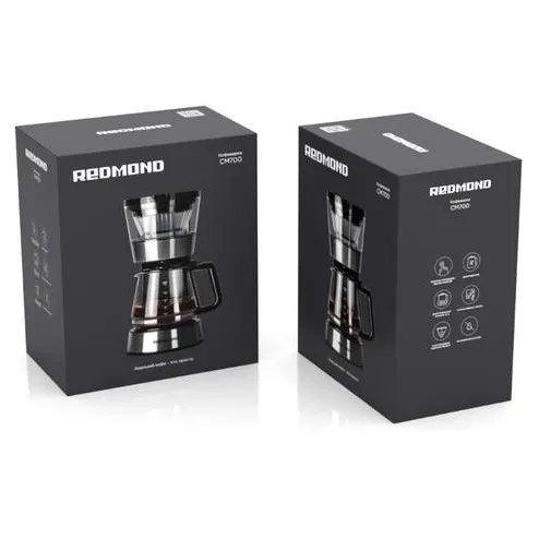 Кофеварка REDMOND CM700 Черный