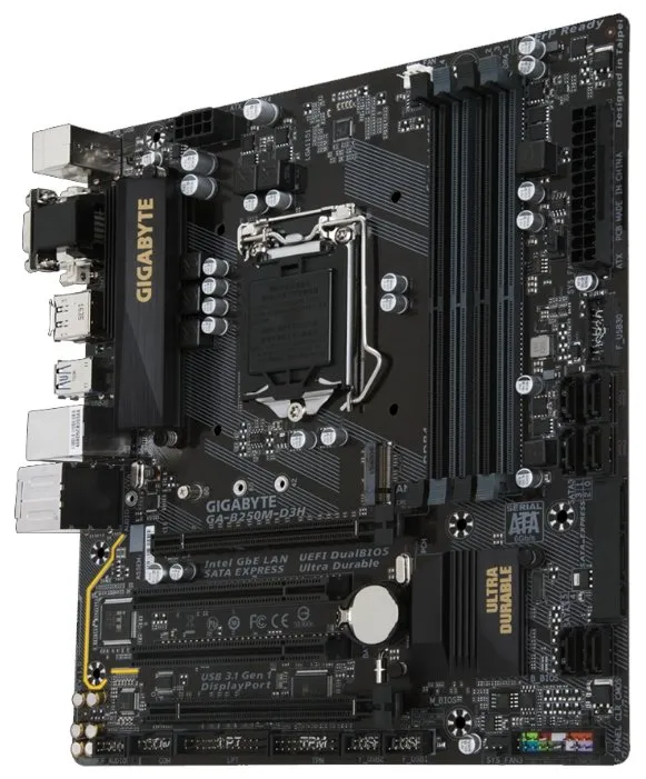 Материнская плата Gigabyte GA-B250M-D3H