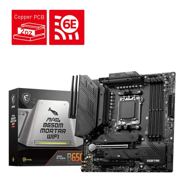 Материнская плата MSI MAG B650M MORTAR WIFI D5