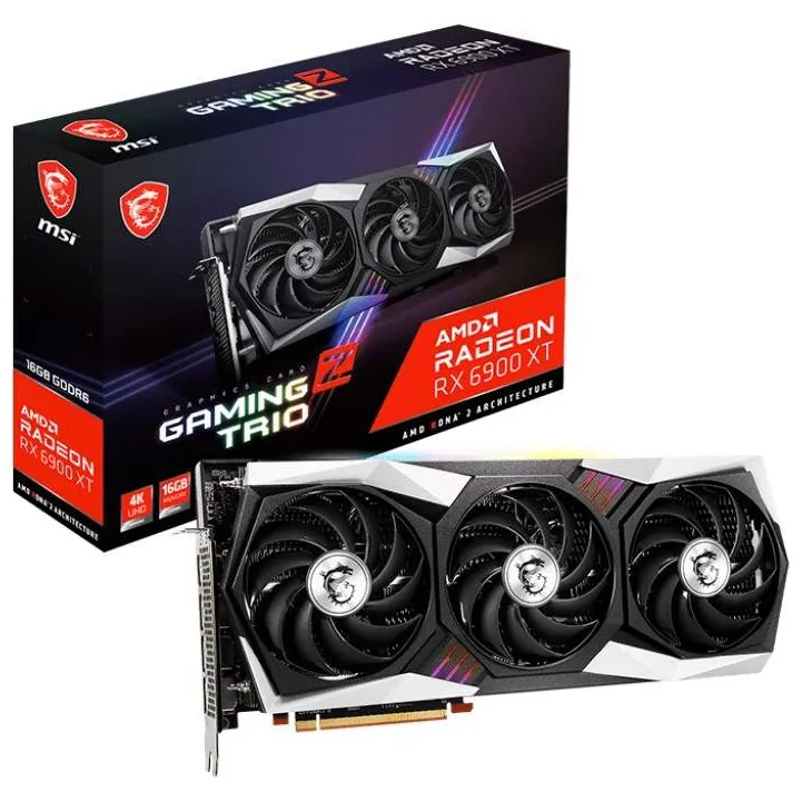 Видеокарта 16Gb MSI RX 6900XT GAMING Z TRIO