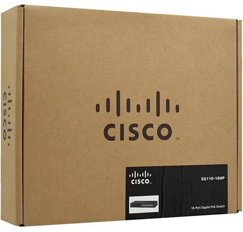Коммутатор Cisco SG110-16HP-EU