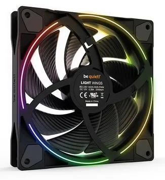 Кулер для корпуса Bequiet! Light Wings 140mm PWM ARGB BL075