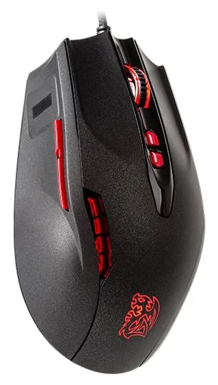Компьютерная мышь Thermaltake Black FP MO-BKV-WDLG BK-01 black