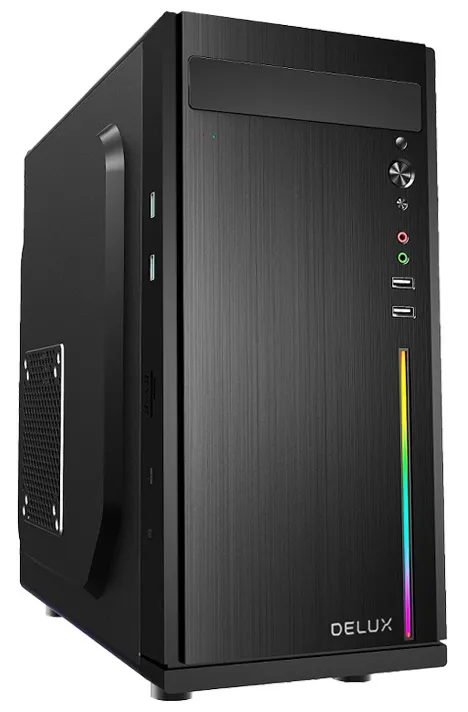 Корпус для ПК Delux G504 RGB strip