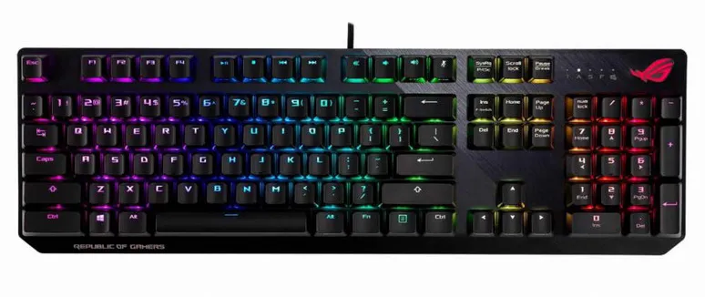 Клавиатура Asus XA05 ROG STRIX SCOPE RX 90MP0240-BKRA00