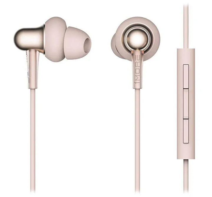 Гарнитура Xiaomi 1MORE Stylish Dual-dynamic Driver In-Ear Headphones E1025 Золото