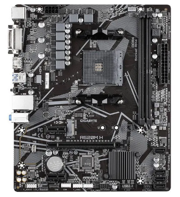 Материнская плата GIGABYTE GA-A520M-H