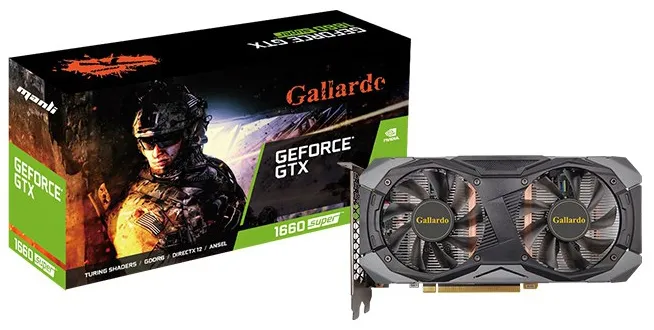 Видеокарта 6Gb Manli GTX1660 Super Gallardo