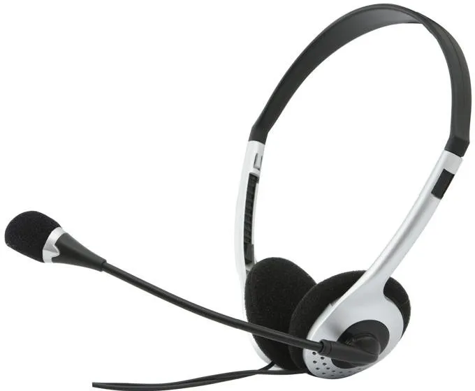 Наушники с микрофоном SVEN AP-010MV черный-серебристый SV-0410010MV