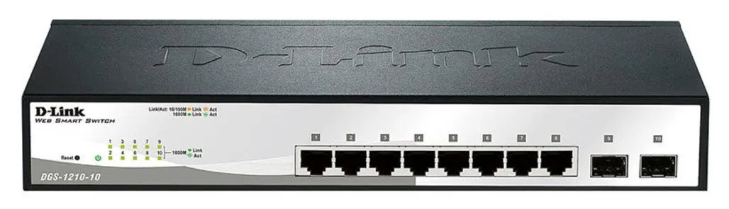 Коммутатор D-Link DGS-1210-10P/F1A