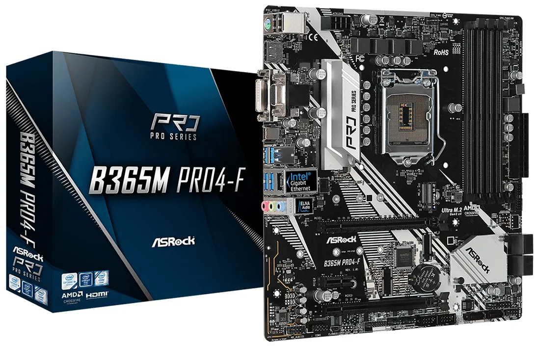 Материнская плата ASRock B365M PRO4-F