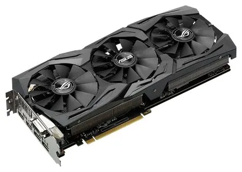 Видеокарта ASUS STRIX Radeon RX480 STRIX-RX480-O8G-GAMING