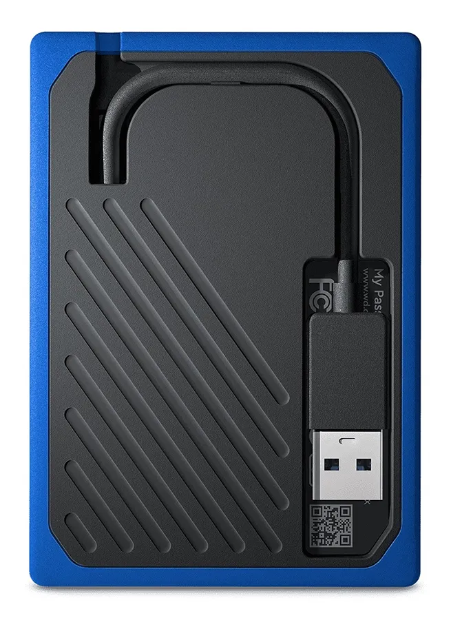 Внешний SDD 500Gb Western Digital My Passport GO WDBMCG5000ABT-WESN