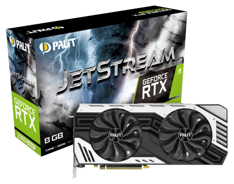 Видеокарта 8Gb PALIT RTX2060 SUPER JS NE6206ST19P2-1061J