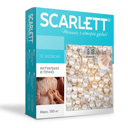 Весы напольные Scarlett SC-BS33E085