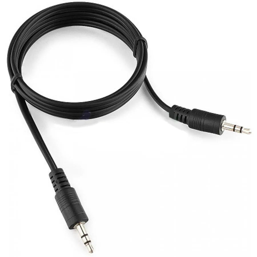Кабель аудио сигнала Cablexpert CCA-423, 1.2m, Black, OEM