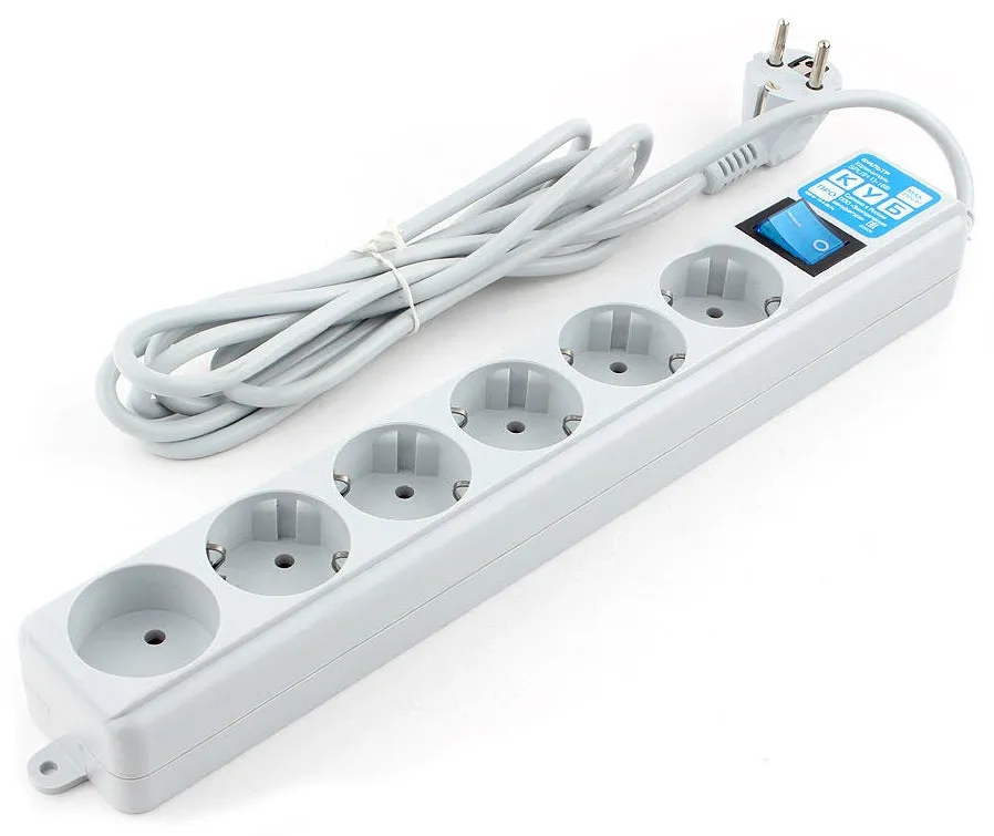 Сетевой фильтр Power Cube SPG(5+1)-16B-3М