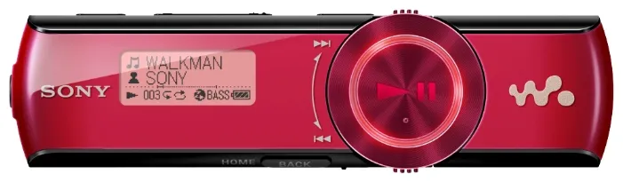 MP3 Player Sony NWZ-B173F Красный