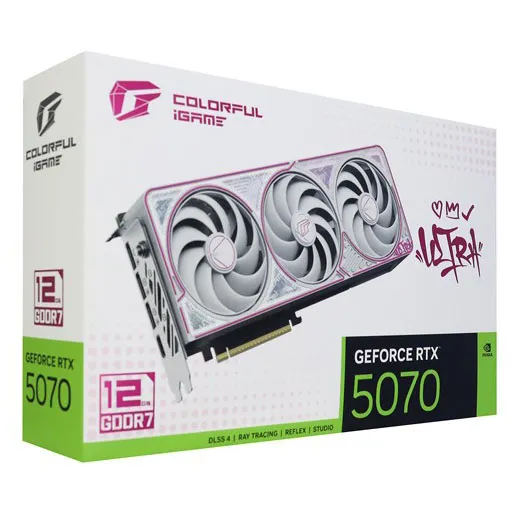 Видеокарта 12 GB Colorful iGame RTX 5070 Ultra W OC 12GB-V