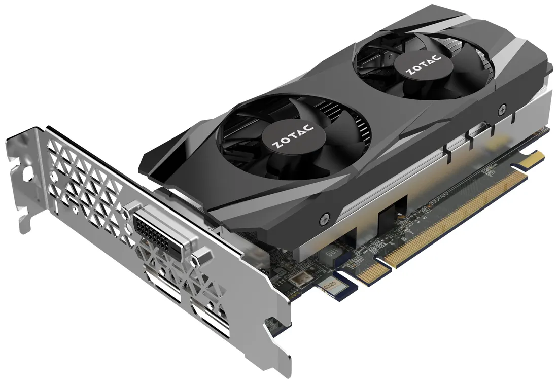 Видеокарта 2Gb ZOTAC GTX1050 Low Profile ZT-P10500E-10L