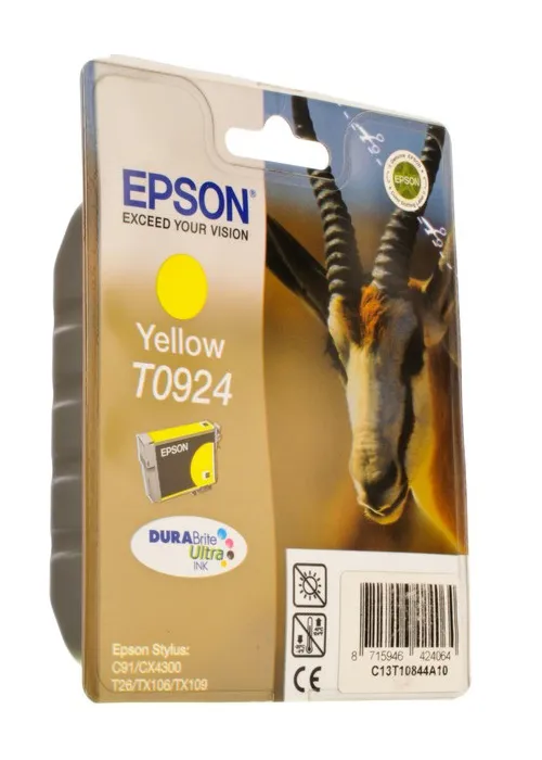 Картридж Epson C13T10844A10 желтый