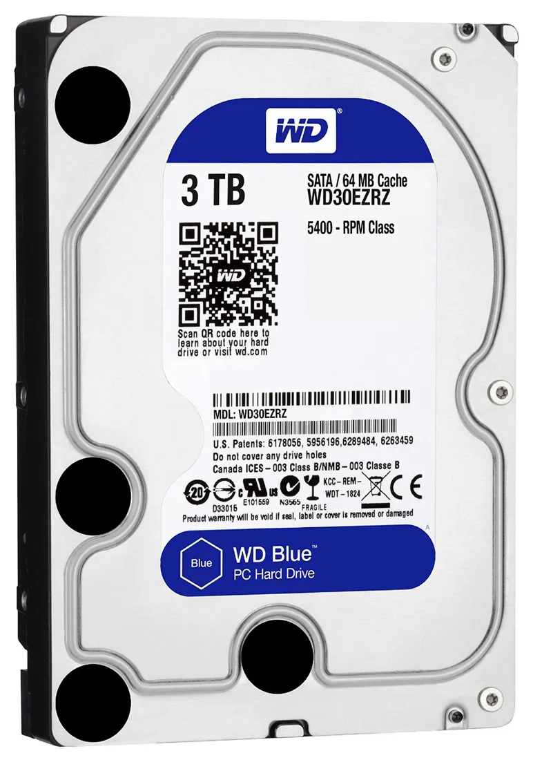 Жесткий диск 3TB WD Blue WD30EZRZ