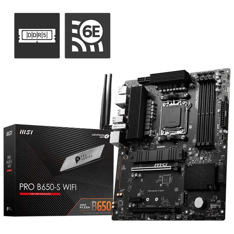Материнская плата MSI PRO B650-S WIFI D5
