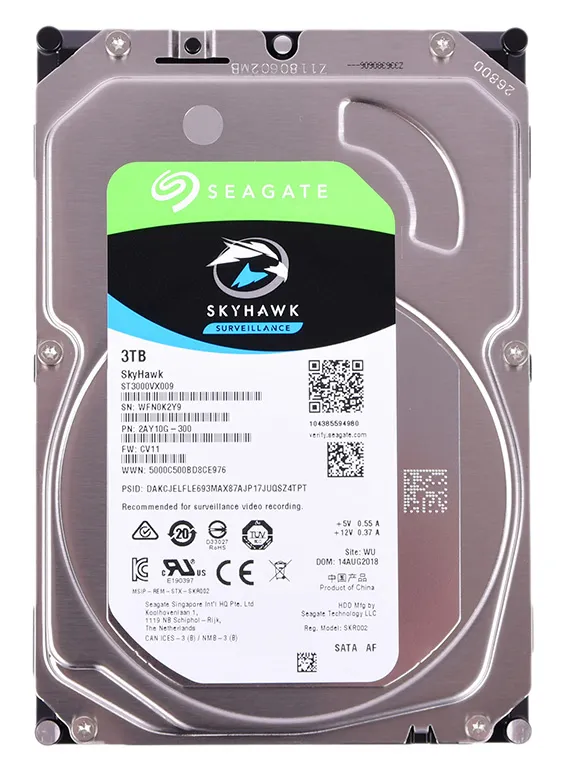 Жесткий диск 3TB Seagate SkyHawk ST3000VX009