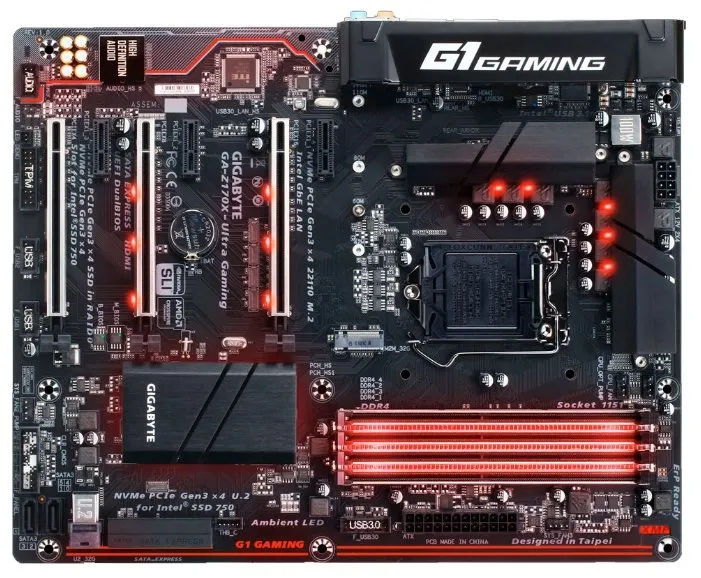 Материнская плата GA-Z170X-Ultra Gaming