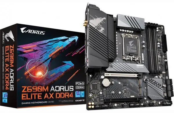 Материнская плата Gigabyte Z690M AORUS ELITE AX