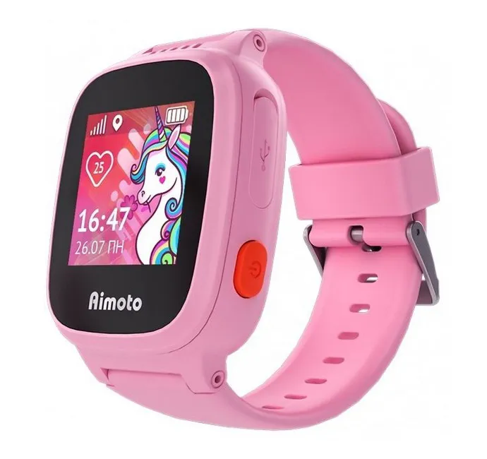 Смарт часы Aimoto Kid Единорог Розовый