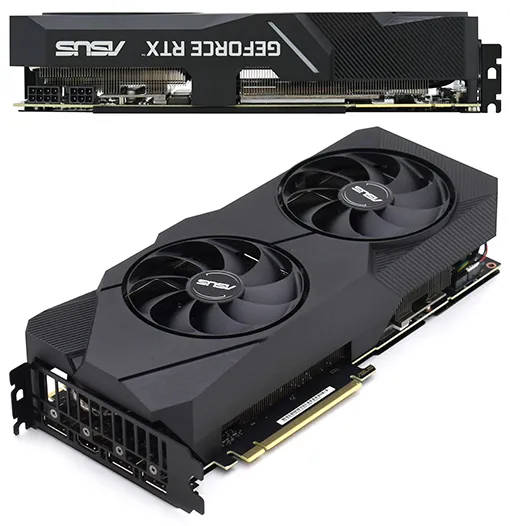Видеокарта 8 GB Asus RTX 2070 SUPER DUAL-RTX2070S-O8G-EVO