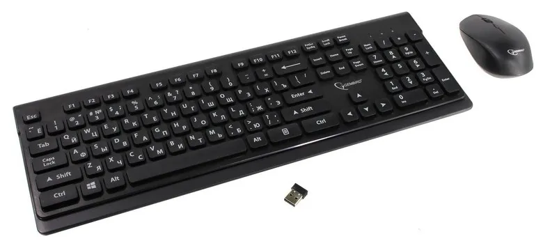 Клавиатура+мышь Gembird KBS-7200 black