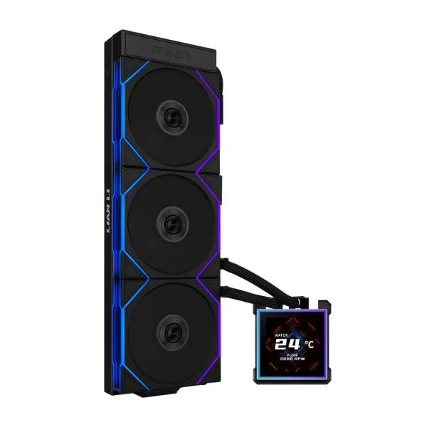 Водяное охлаждение Lian Li HydroShift II LCD-S 360TL Black G89.GHS2LCDS36TFB.00