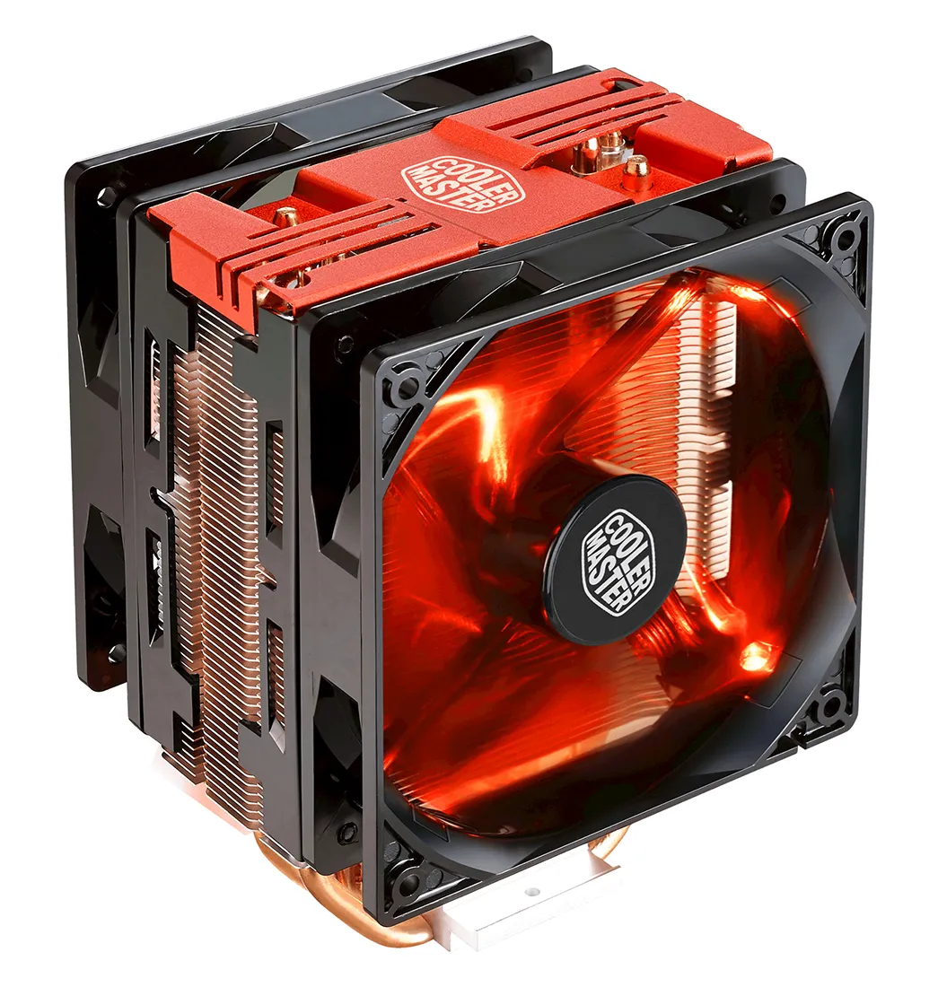 Кулер для CPU CoolerMaster Hyper 212 LED TURBO RED COVER RR-212TR-16PR-R1