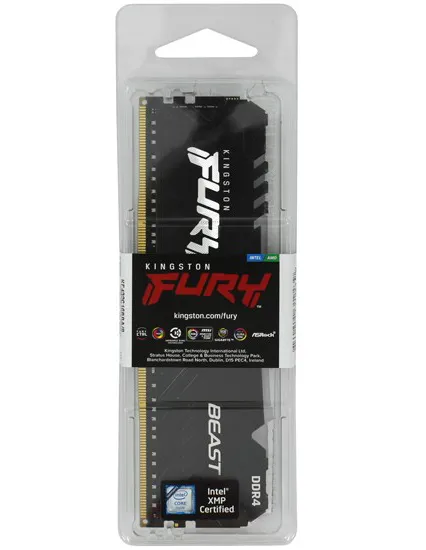 Оперативная память 8 GB Kingston Fury Beast KF432C16BBA/8