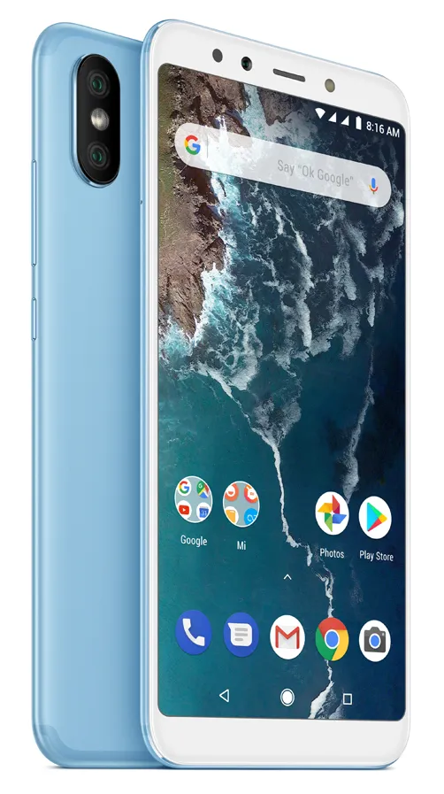 Смартфон Xiaomi Mi A2 64Gb голубой