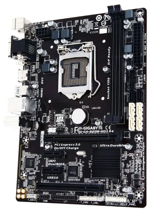 Материнская плата Gigabyte GA-B85M-HD3 R4