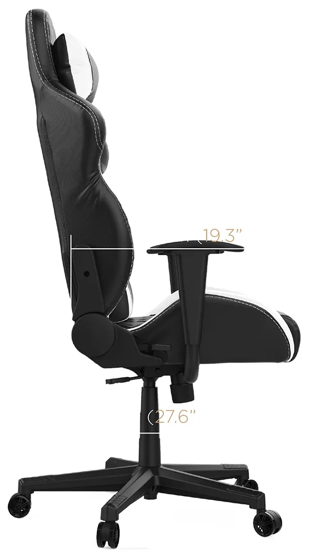 Игровое компьютерное кресло GAMDIAS ZELUS E1 L BW WHITE