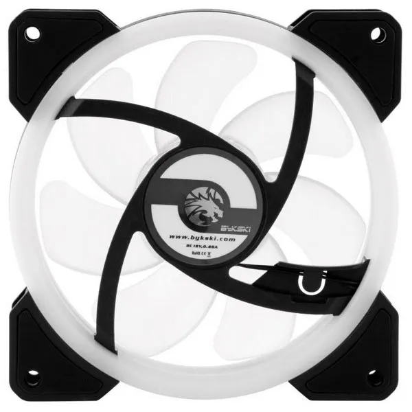 Кулер RGB Bykski B-APRGB-FN Black/White
