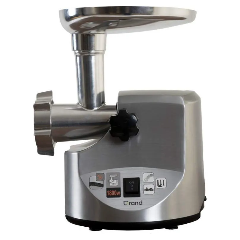 Мясорубка Grand GAMG-7099SMEM серый