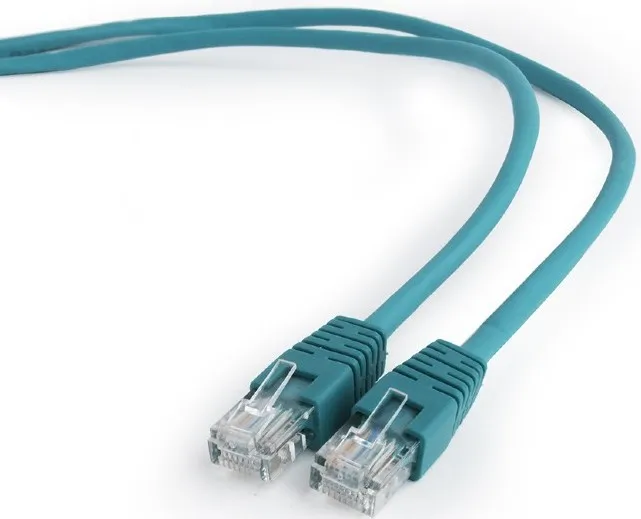 Патч корд UTP 5e-Cat 0.25 m Cablexpert PP12-0.25M/G зеленый