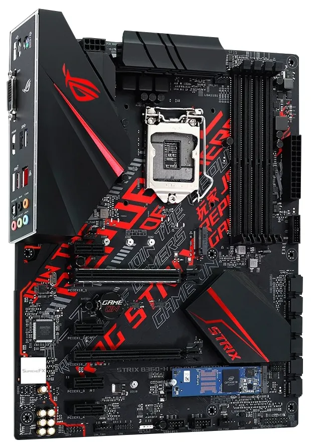 Материнская плата ASUS ROG STRIX B360-H GAMING/OPTANE